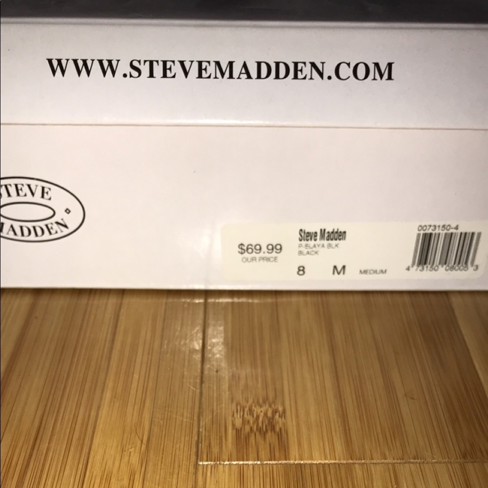 Steve Madden Black Patent Heels